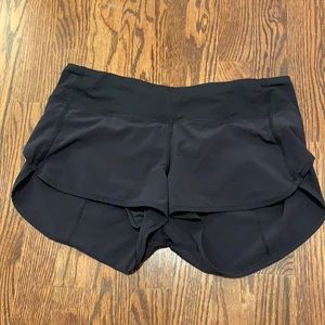 Lululemon Running Shorts! Black Size 6.